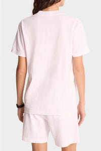 T-shirt Wellness Club à impression - White