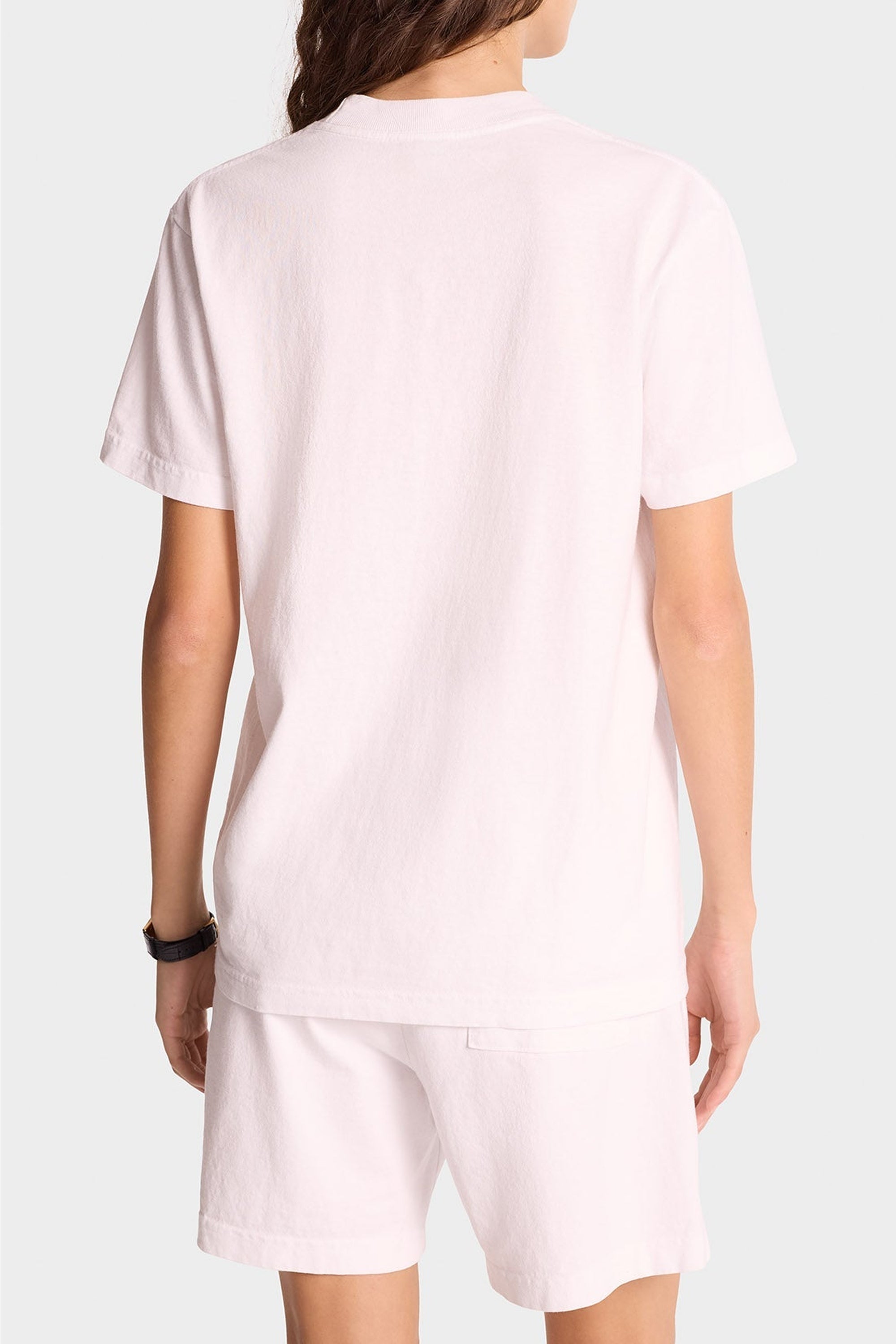 T-shirt Wellness Club à impression - White