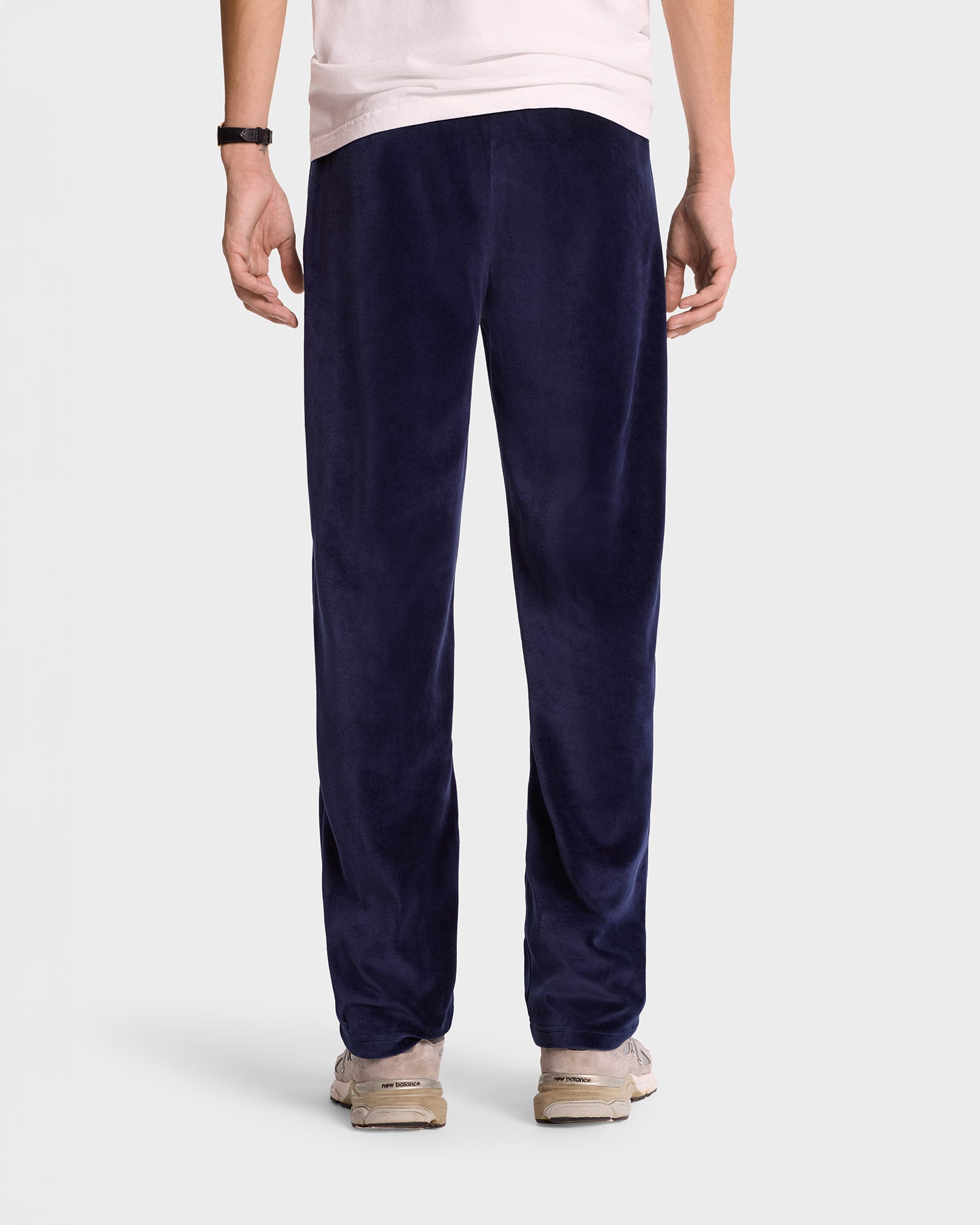 Pantalon de survêtement NY Crest en velours - Navy