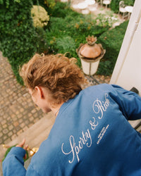 Sweatshirt Vendome imprimé - Paris Blue