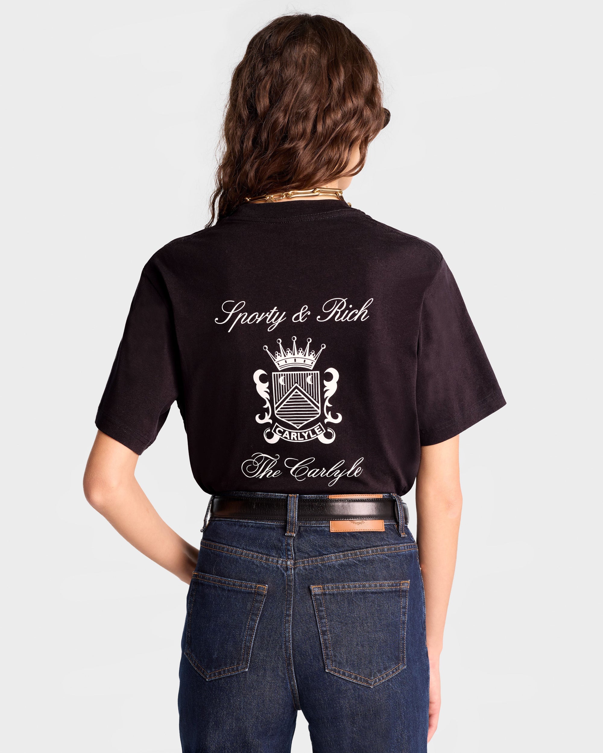T-shirt imprimé - Black