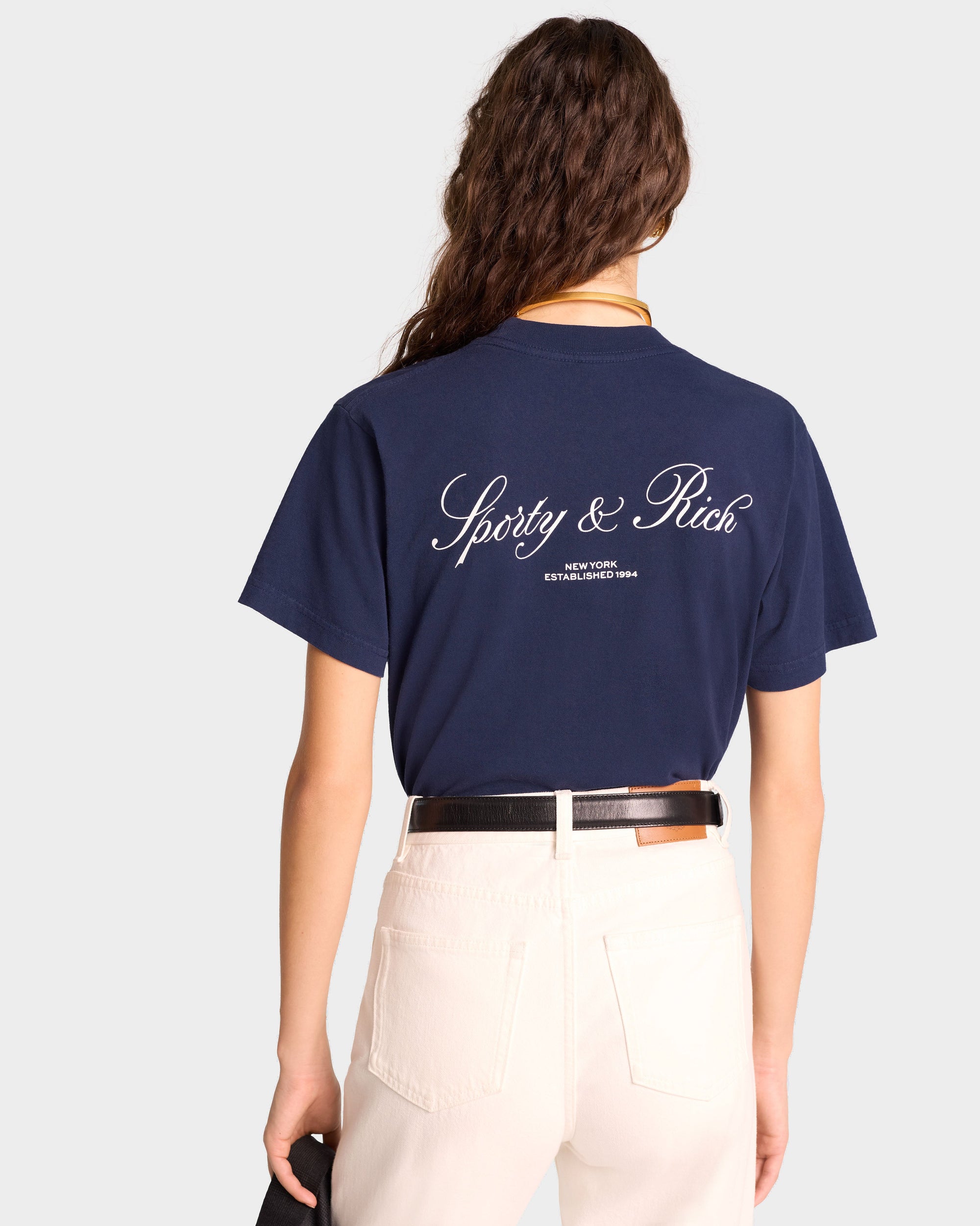 T-shirt Vendome à impression - Navy