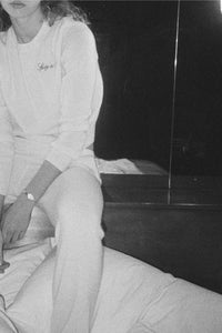 Vendome sweatshirt in cashmere and wool - Cream