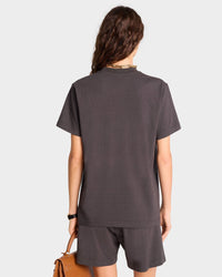 T-shirt California imprimé - Faded Black