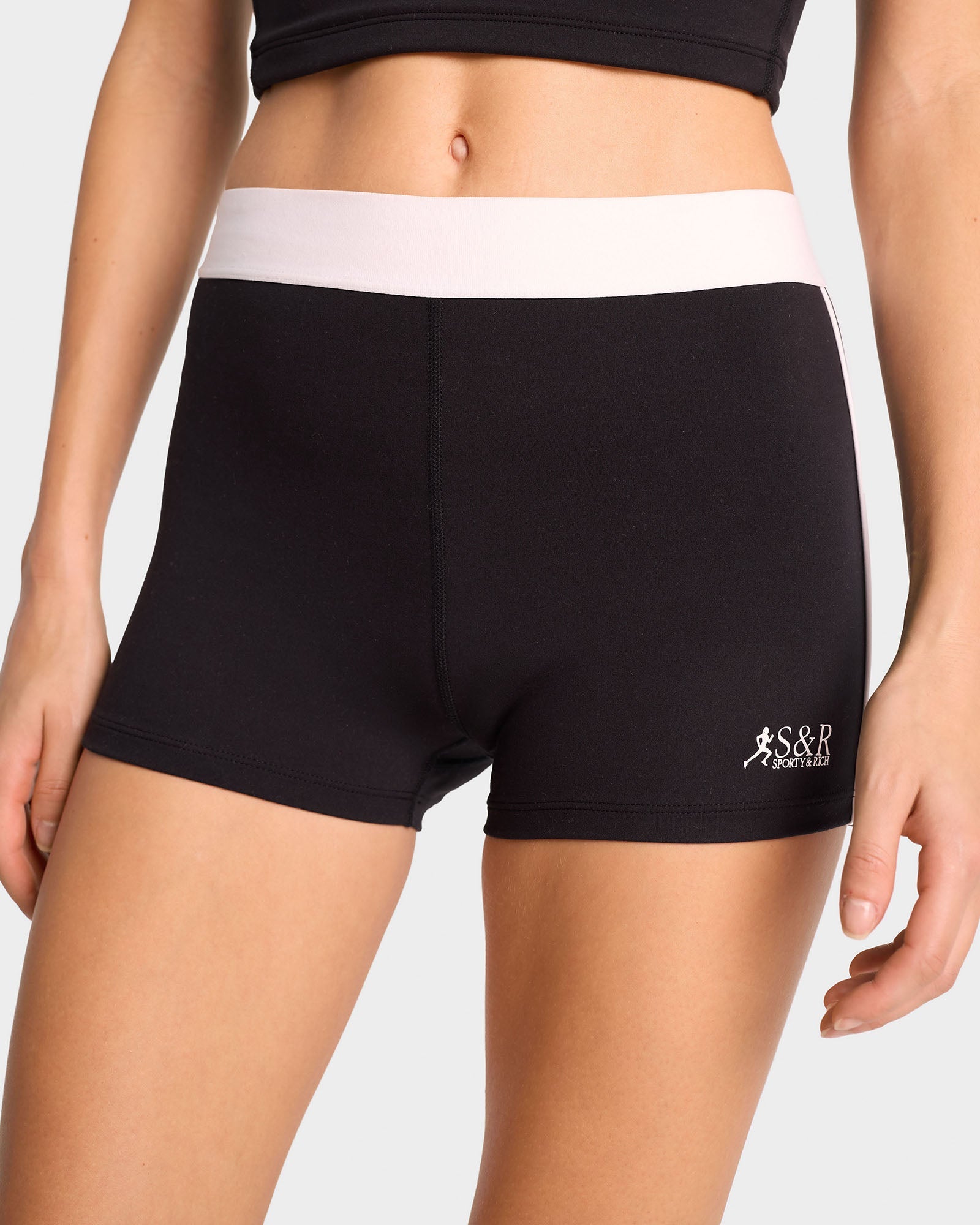 Short cycliste SR Runner à liseré - Faded Black