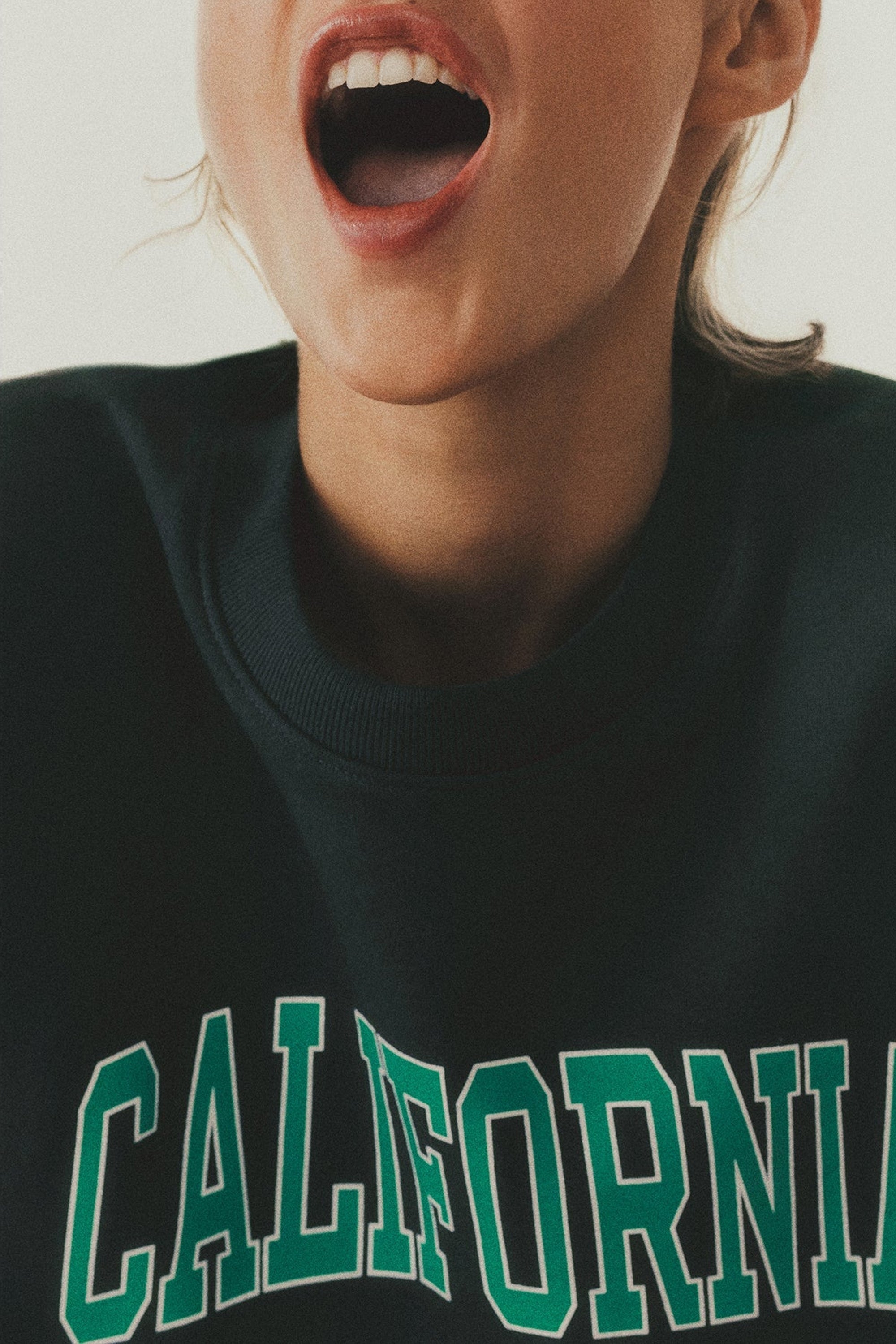 California fabric cap - Faded Black