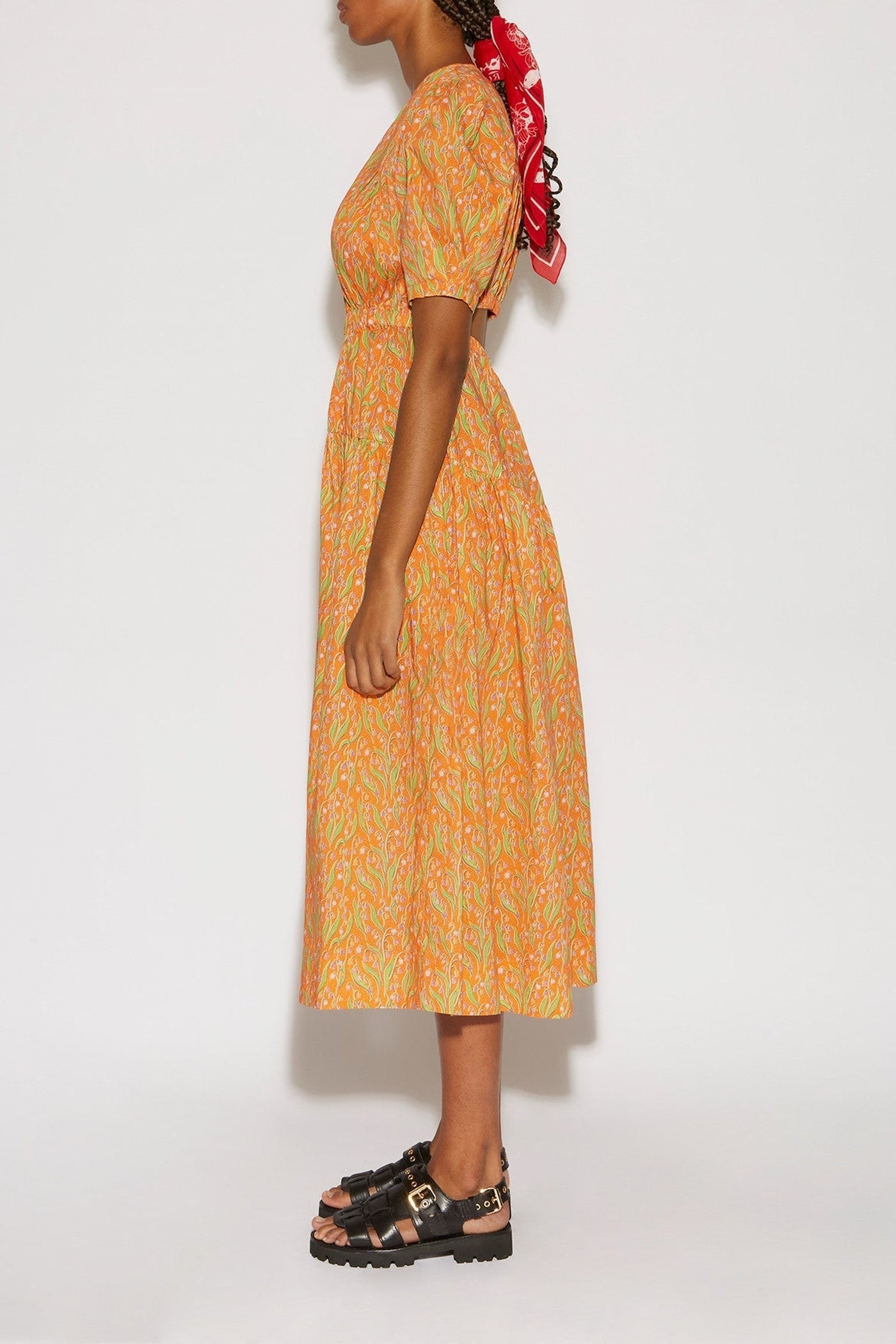 Robe longue Kay Clochette - Charcoal