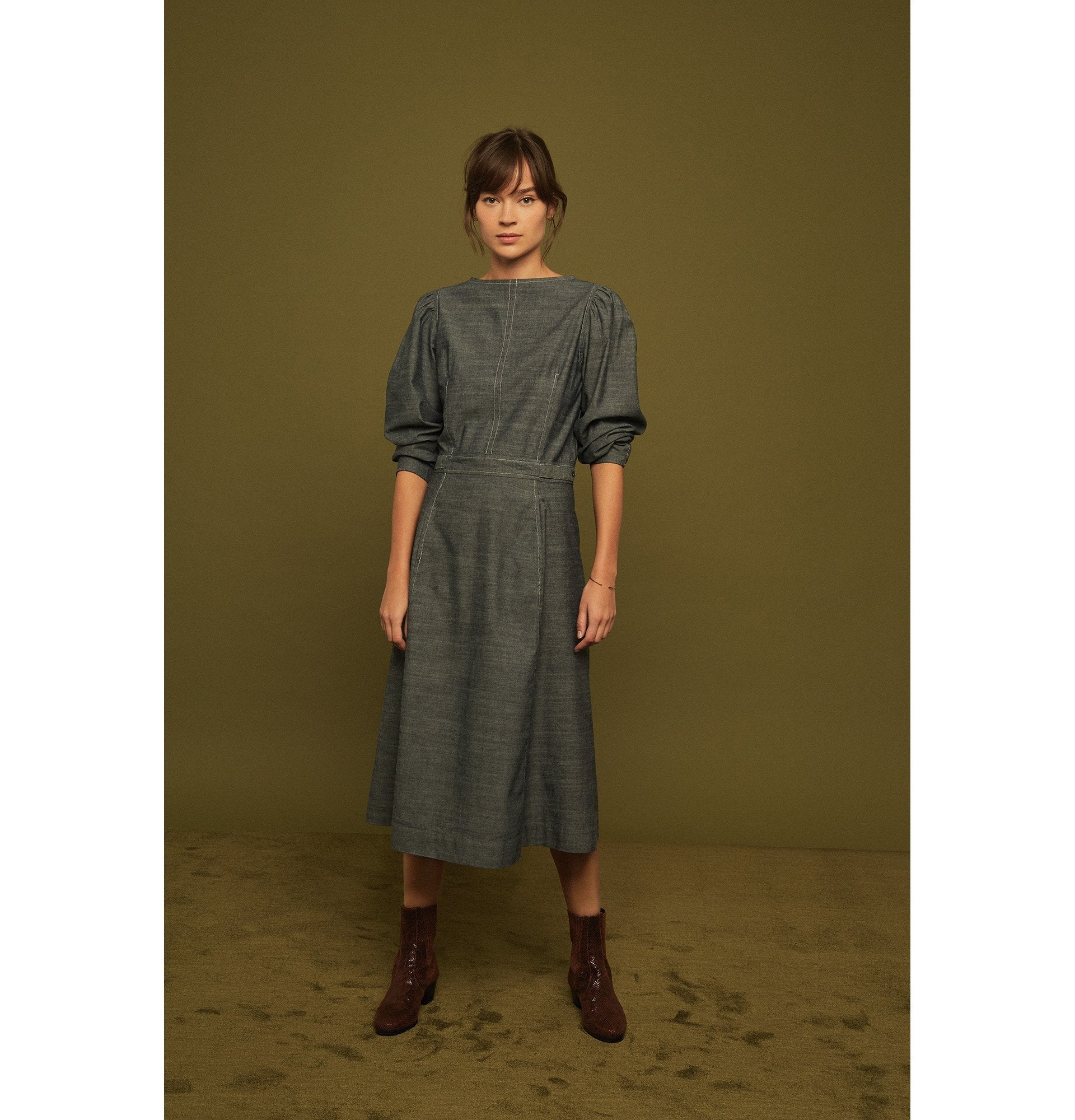 NAVY _ Robe Hermione - Navy