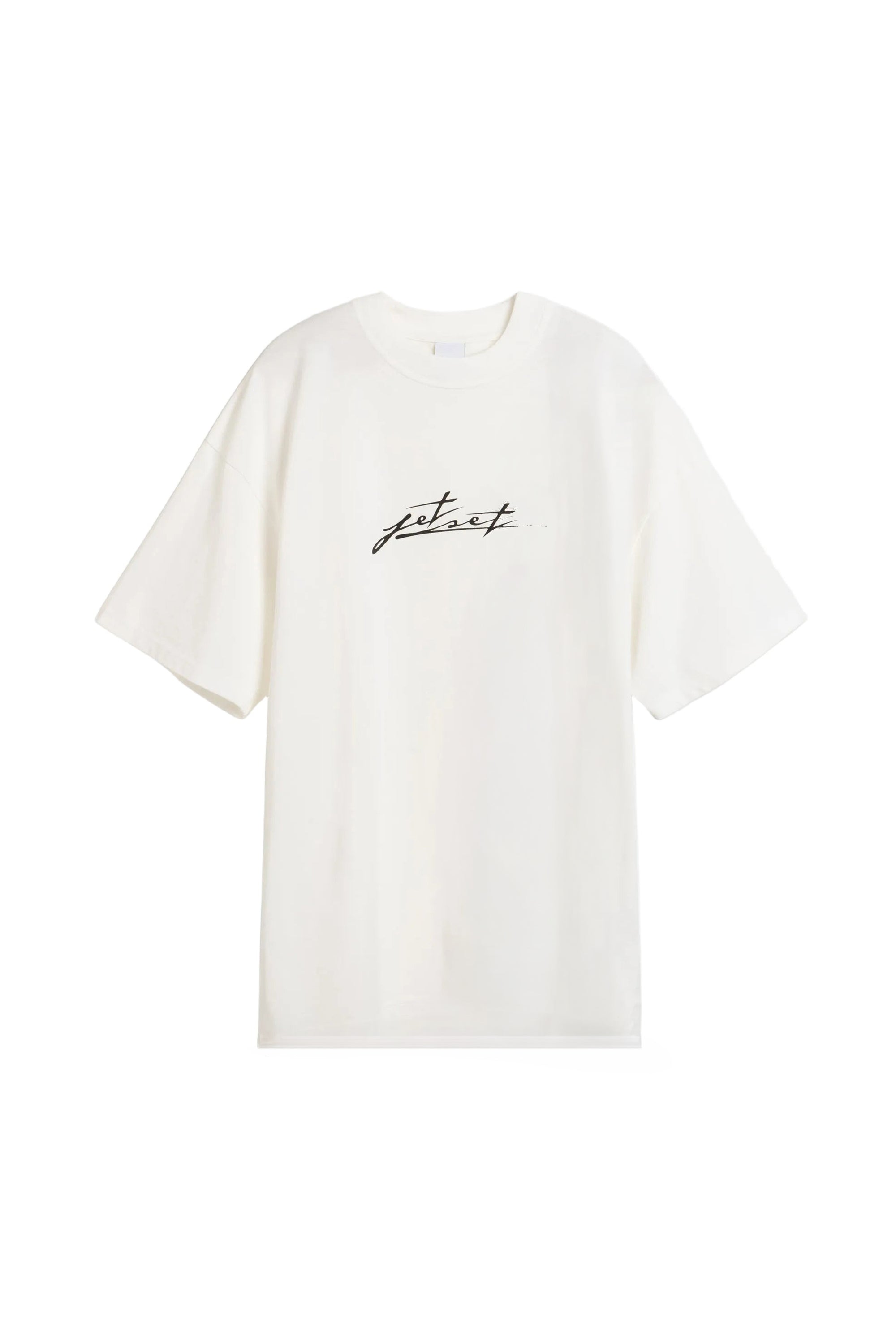 T-shirt Logo Jet Set - Blanc