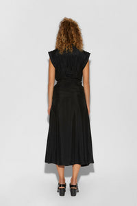 Robe longue River Moss - Tilleul