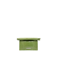 Petite pochette en cuir - Green
