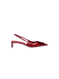 Slingbacks 40 en cuir - Dark Red