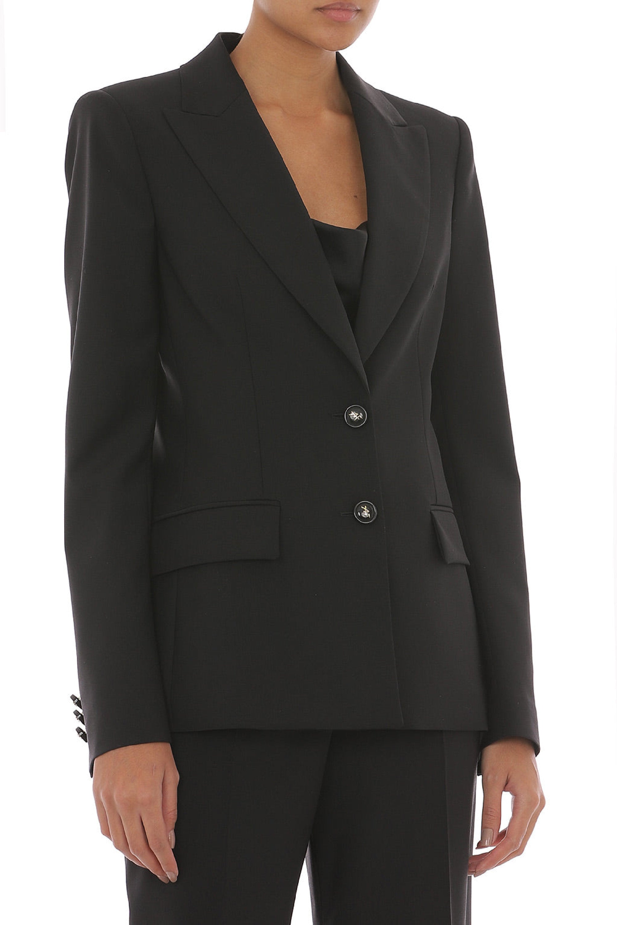 Veste structurée en lin - Black