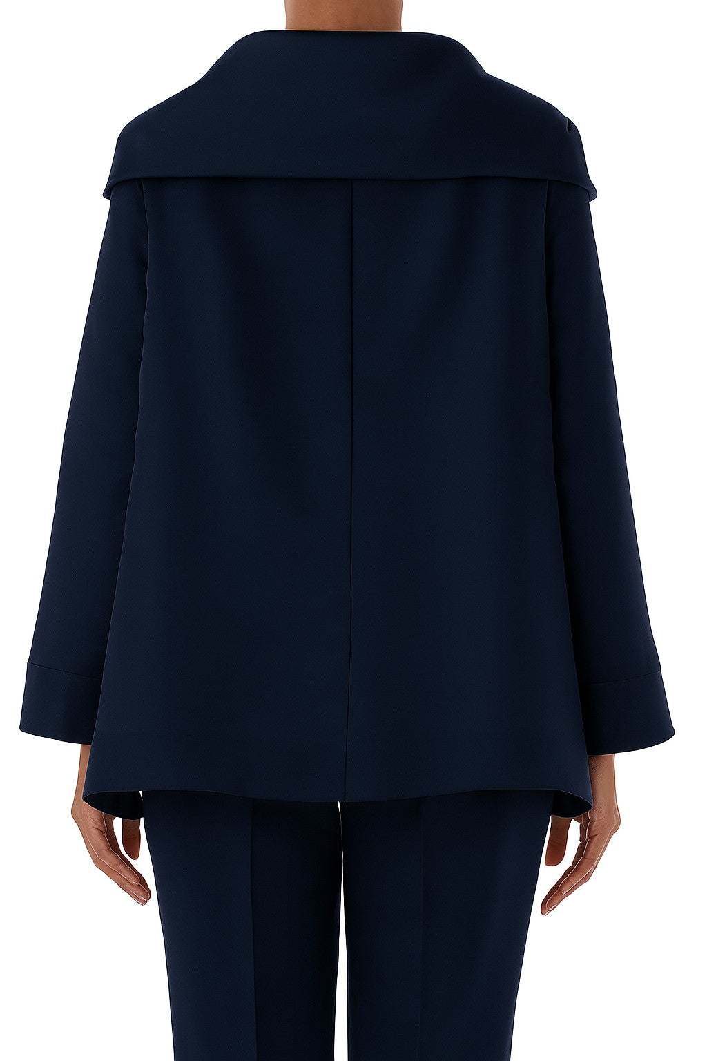 Veste à encolure large - Blue