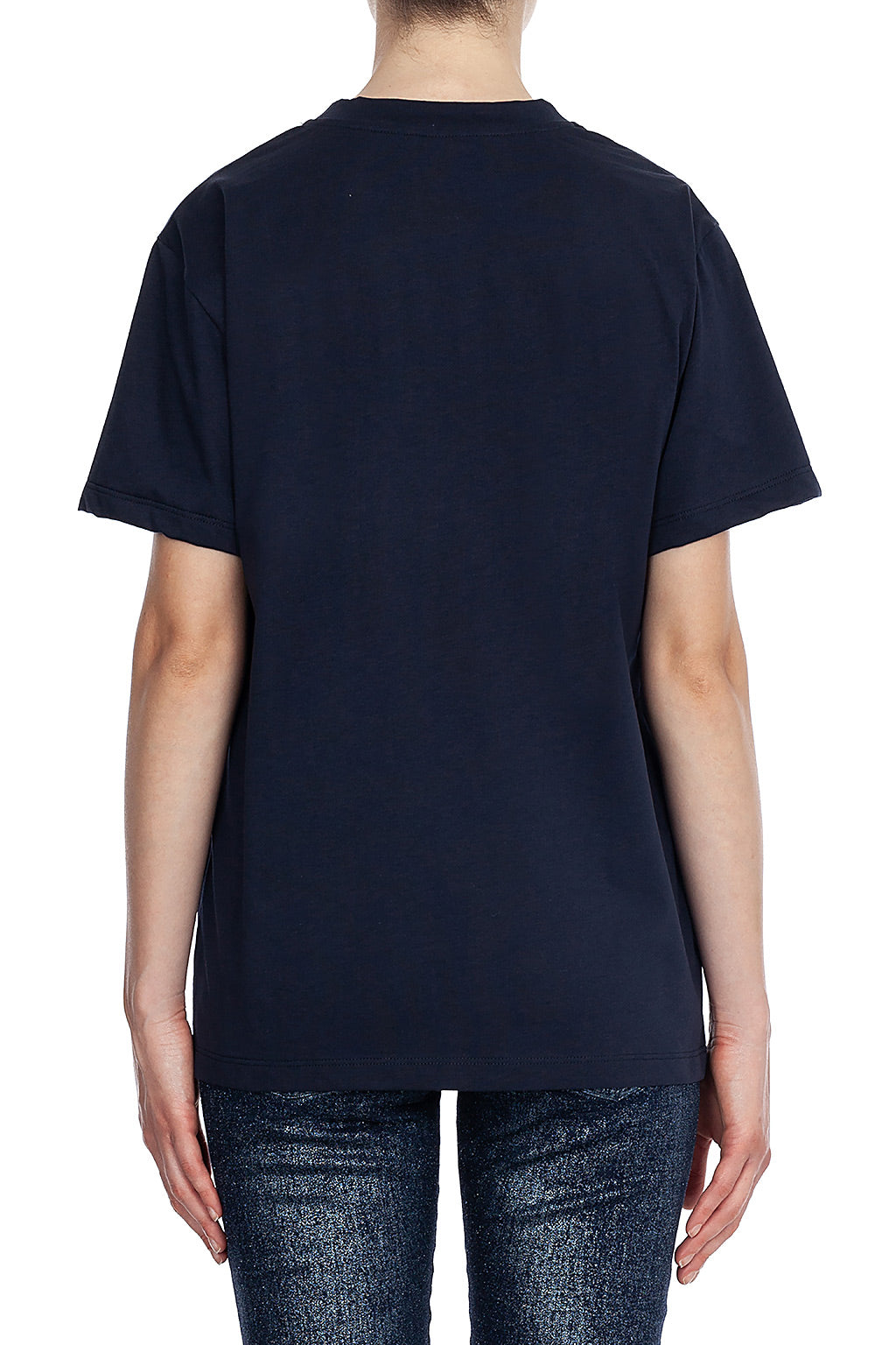 T-shirt en coton à imprimé - Blue