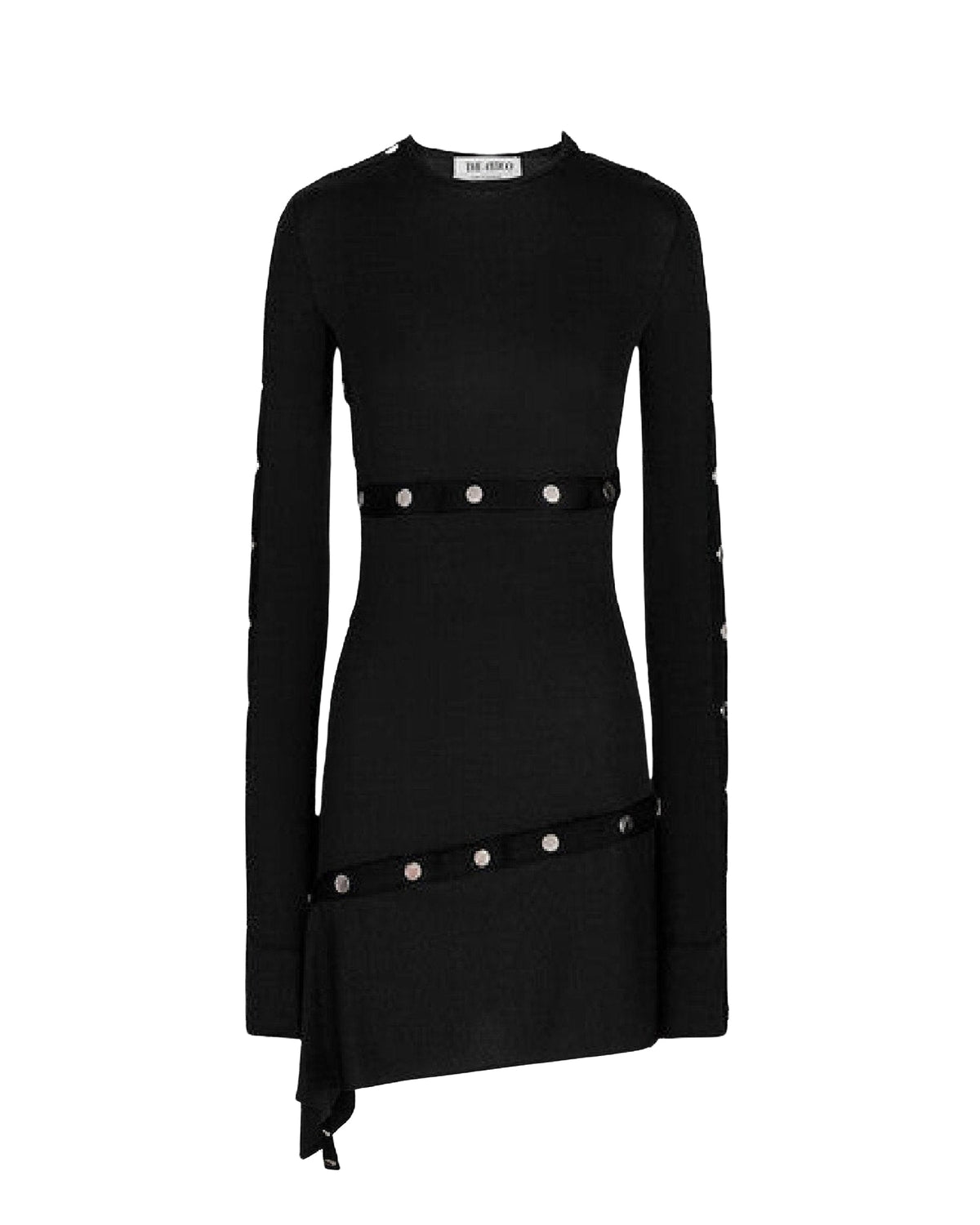 Robe midi en jersey stretch - Black