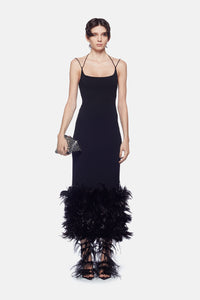 Midi dress - Black