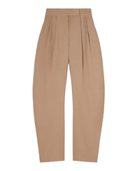 Pantalon long Gary taille haute - Beige