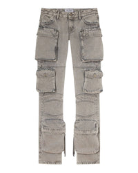 Pantalon long skinny Essie en denim - Light Grey