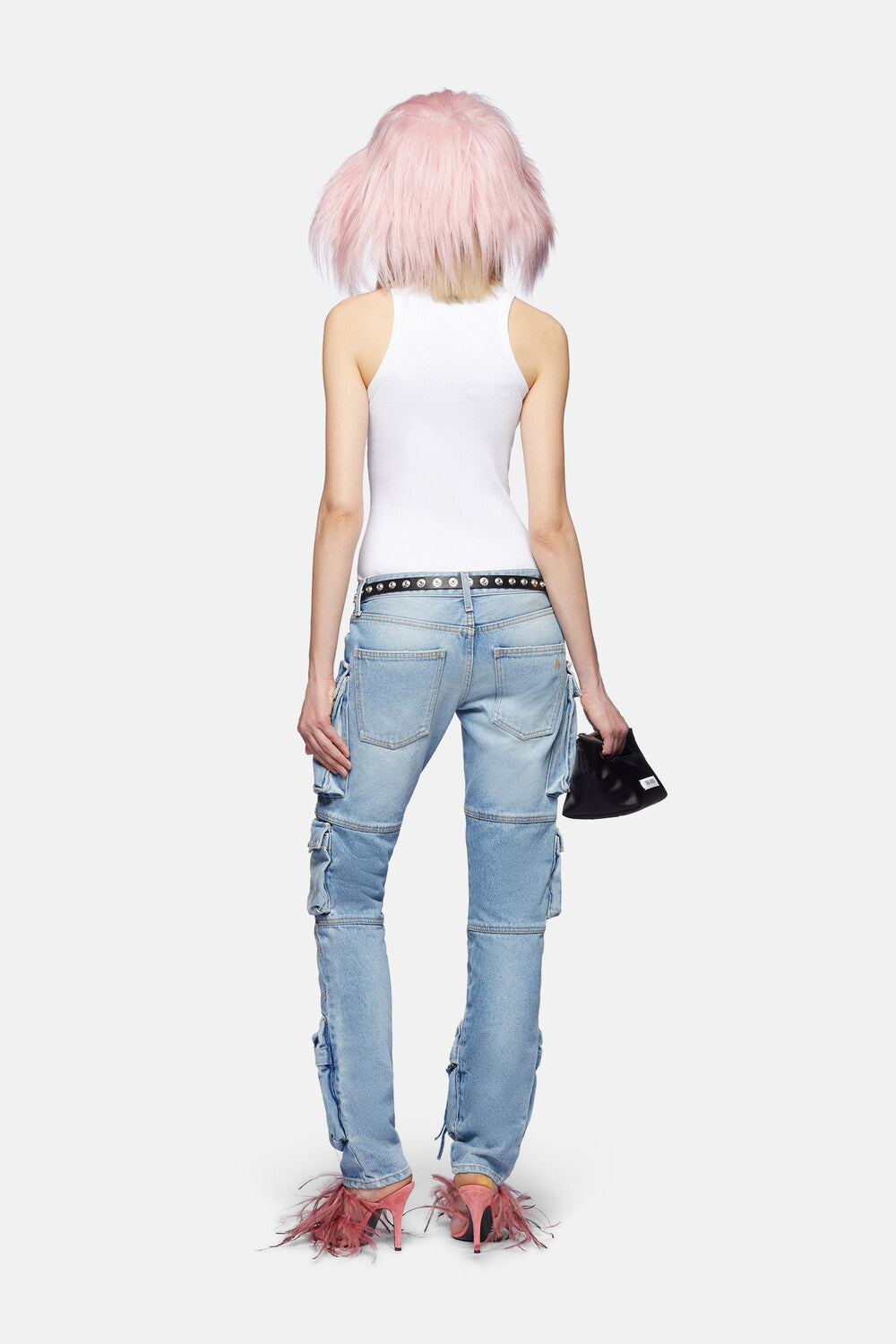 Pantalon long Essie en denim - Sky Blue