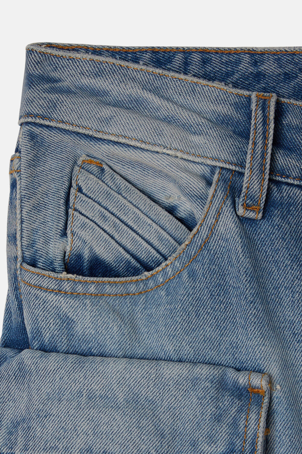 Pantalon long Essie en denim - Sky Blue