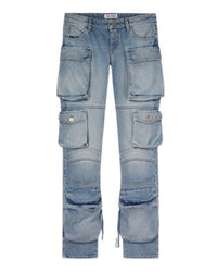 Pantalon long Essie en denim - Sky Blue