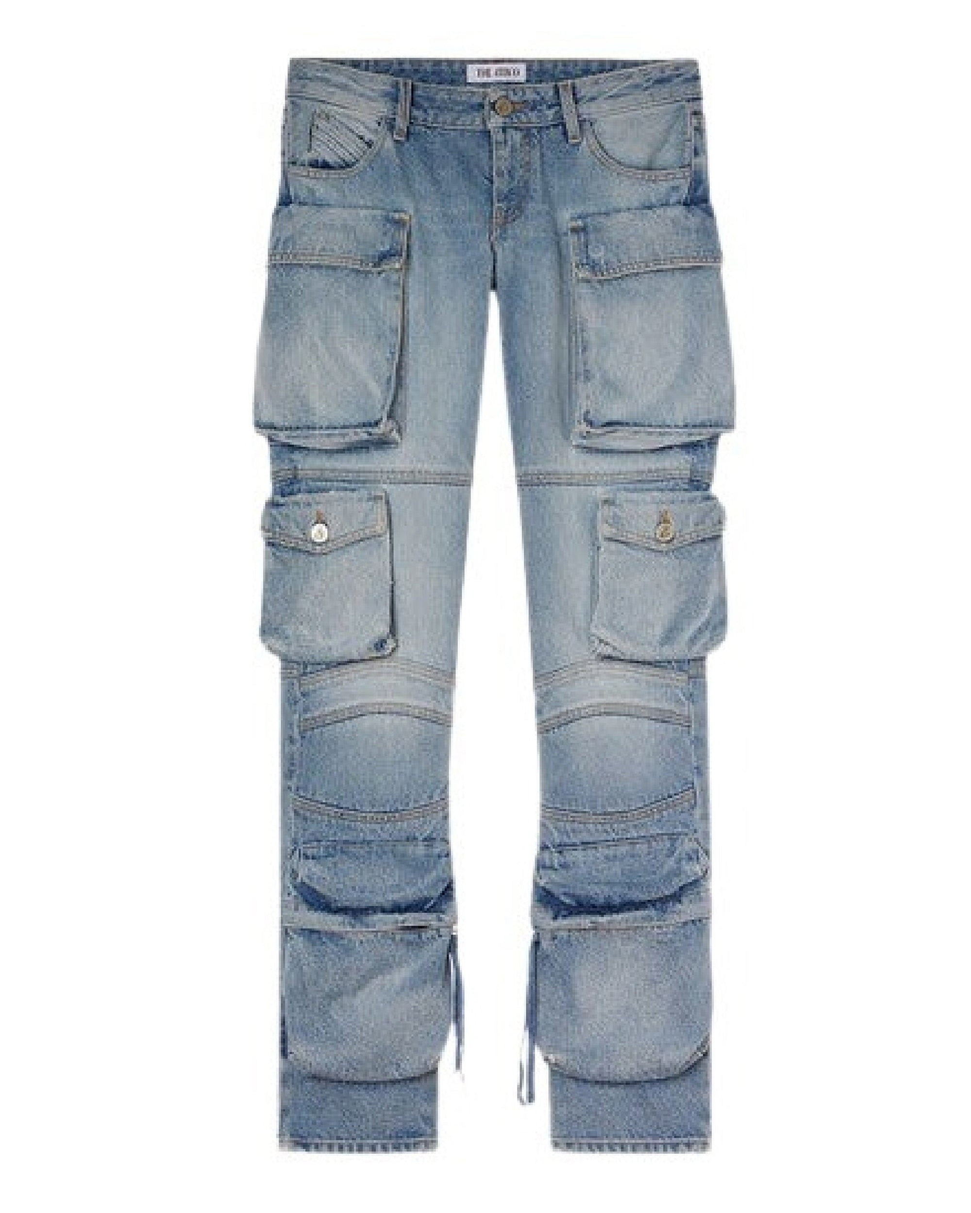 Pantalon long Essie en denim - Sky Blue