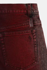 Pantalon long en denim - Red & Purple Shades