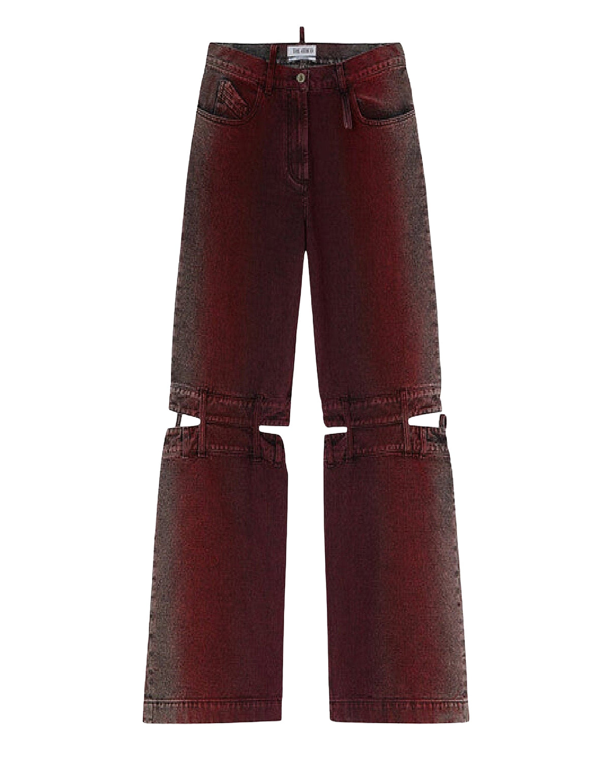 Pantalon long en denim - Red & Purple Shades