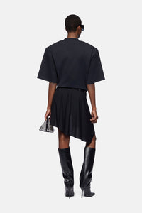 Mini jupe en jersey stretch - Black