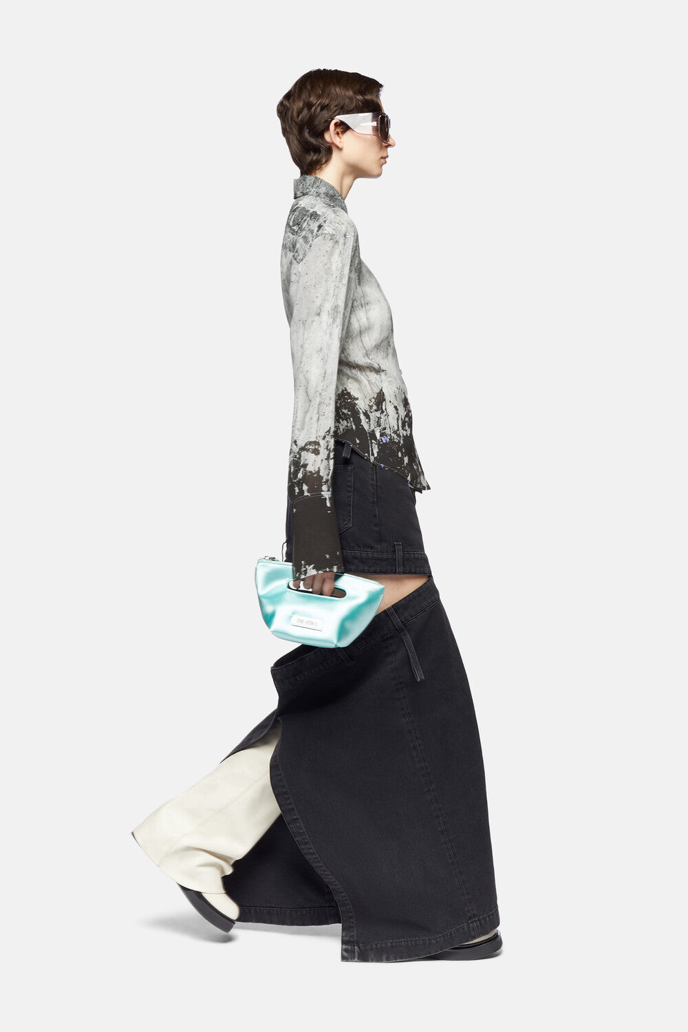 Midi skirt - Black