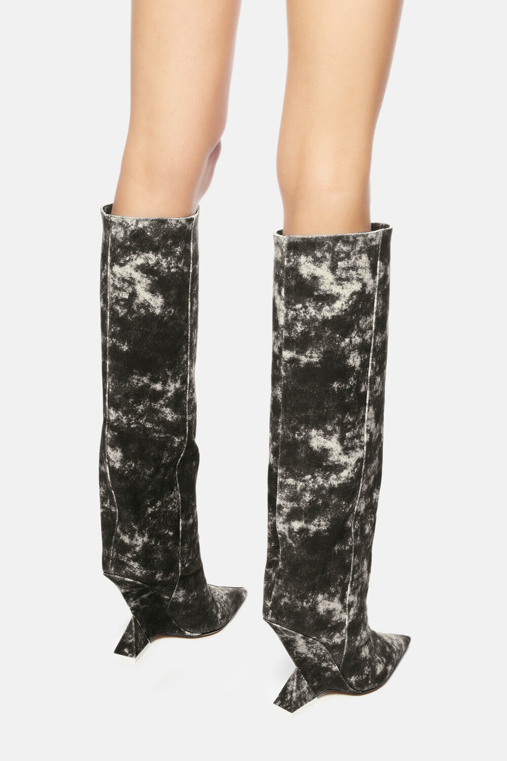 Cheope tube boot 105mm - Black and white