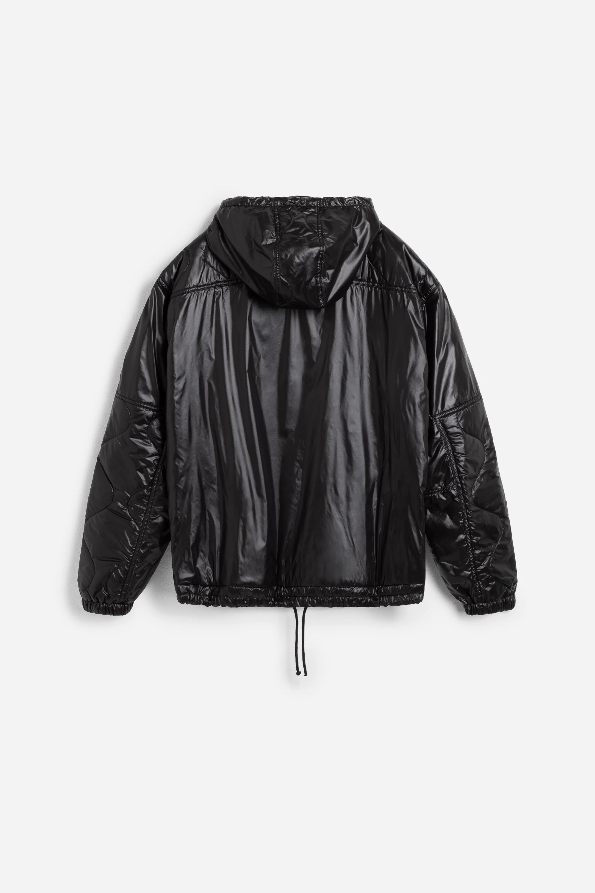 Imperméable à capuche Janice - Noir
