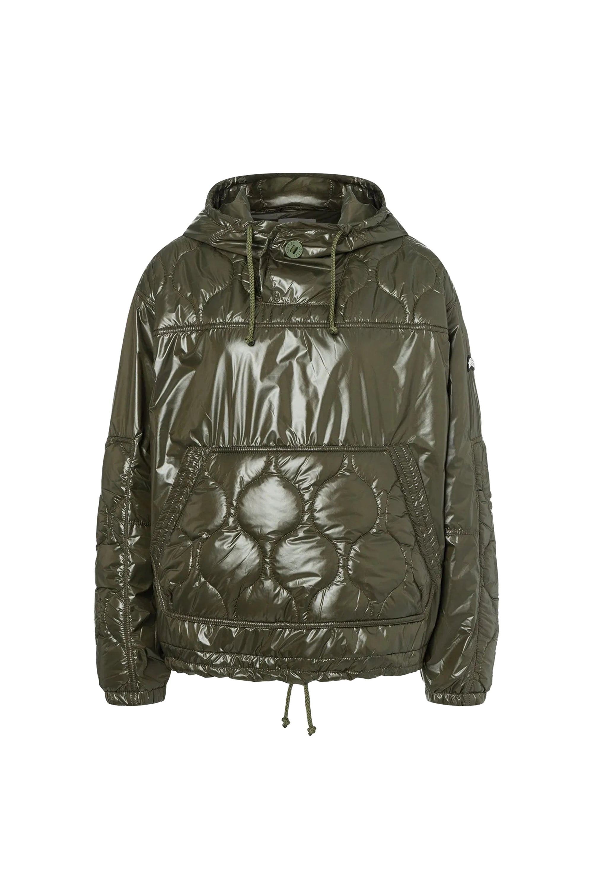 Imperméable à capuche Janice - Olive