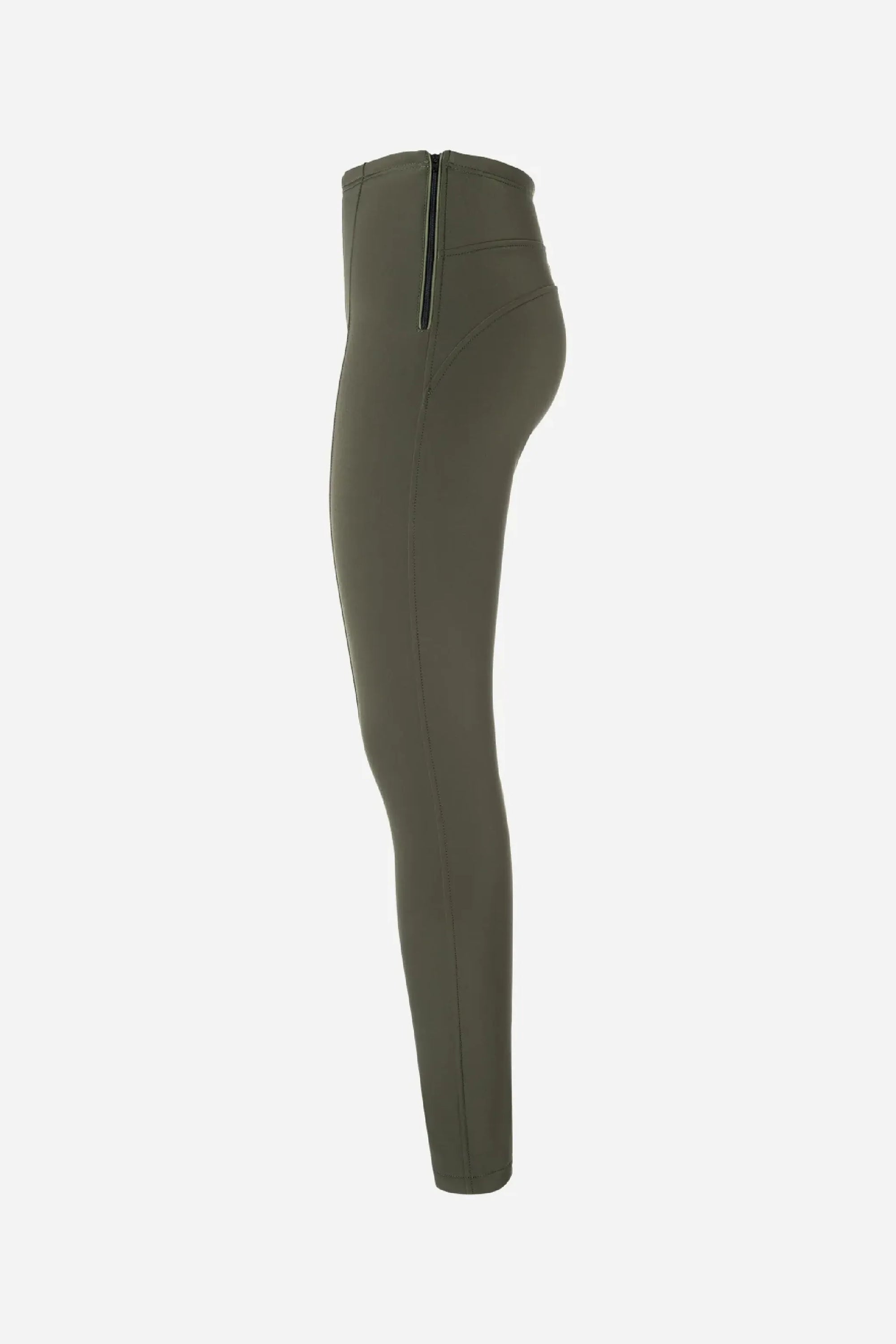 Pantalon taille haute Pegaso - Vert