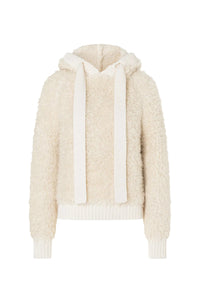 Sweatshirt Jennifer en laine - Beige