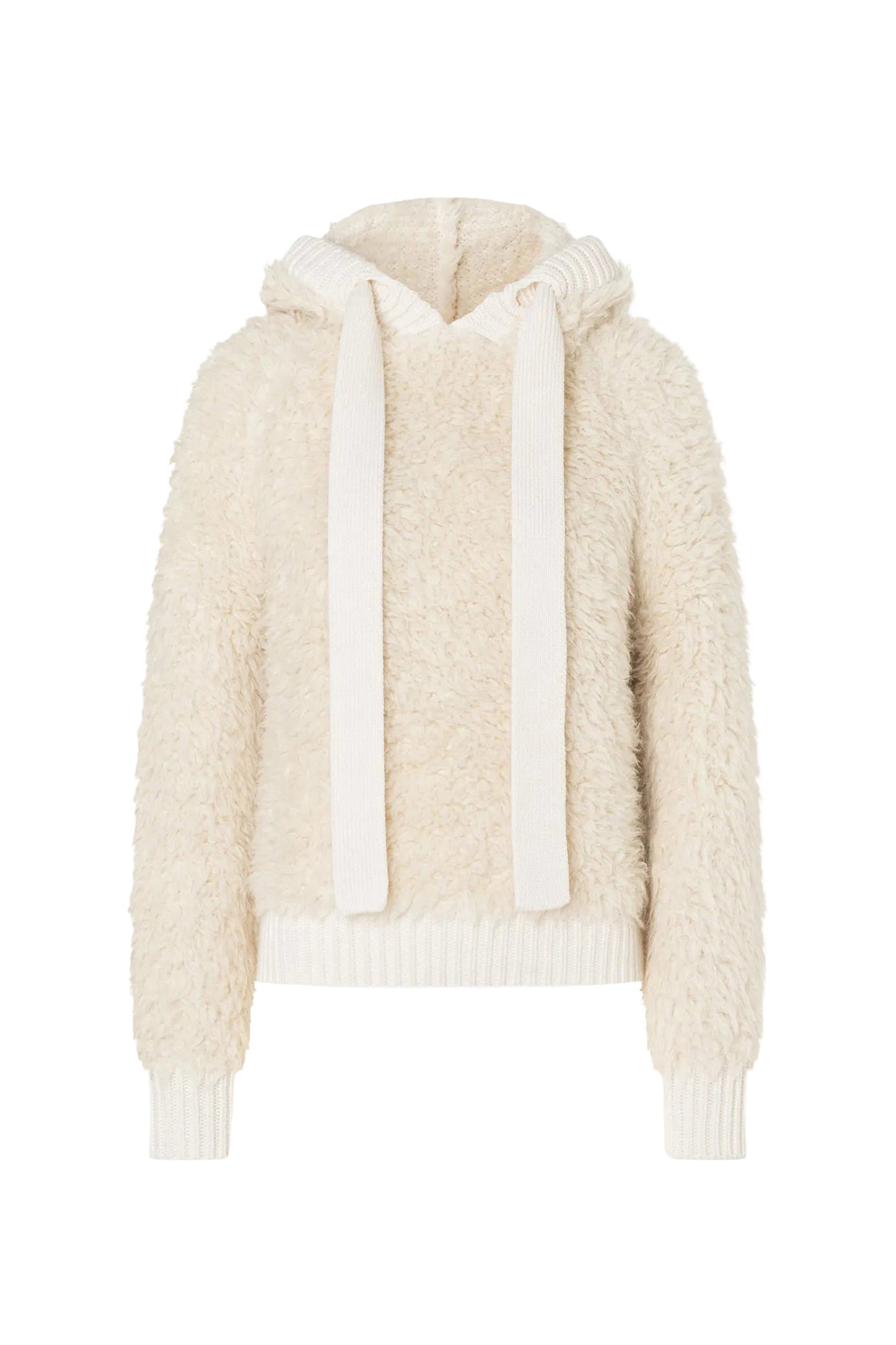 Sweatshirt Jennifer en laine - Beige