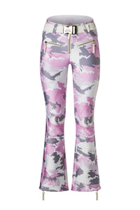 Pantalon de ski Tiby Print - Rose