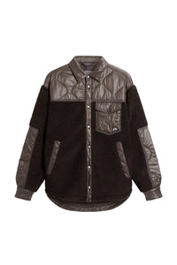 Julian fleece jacket - Brown