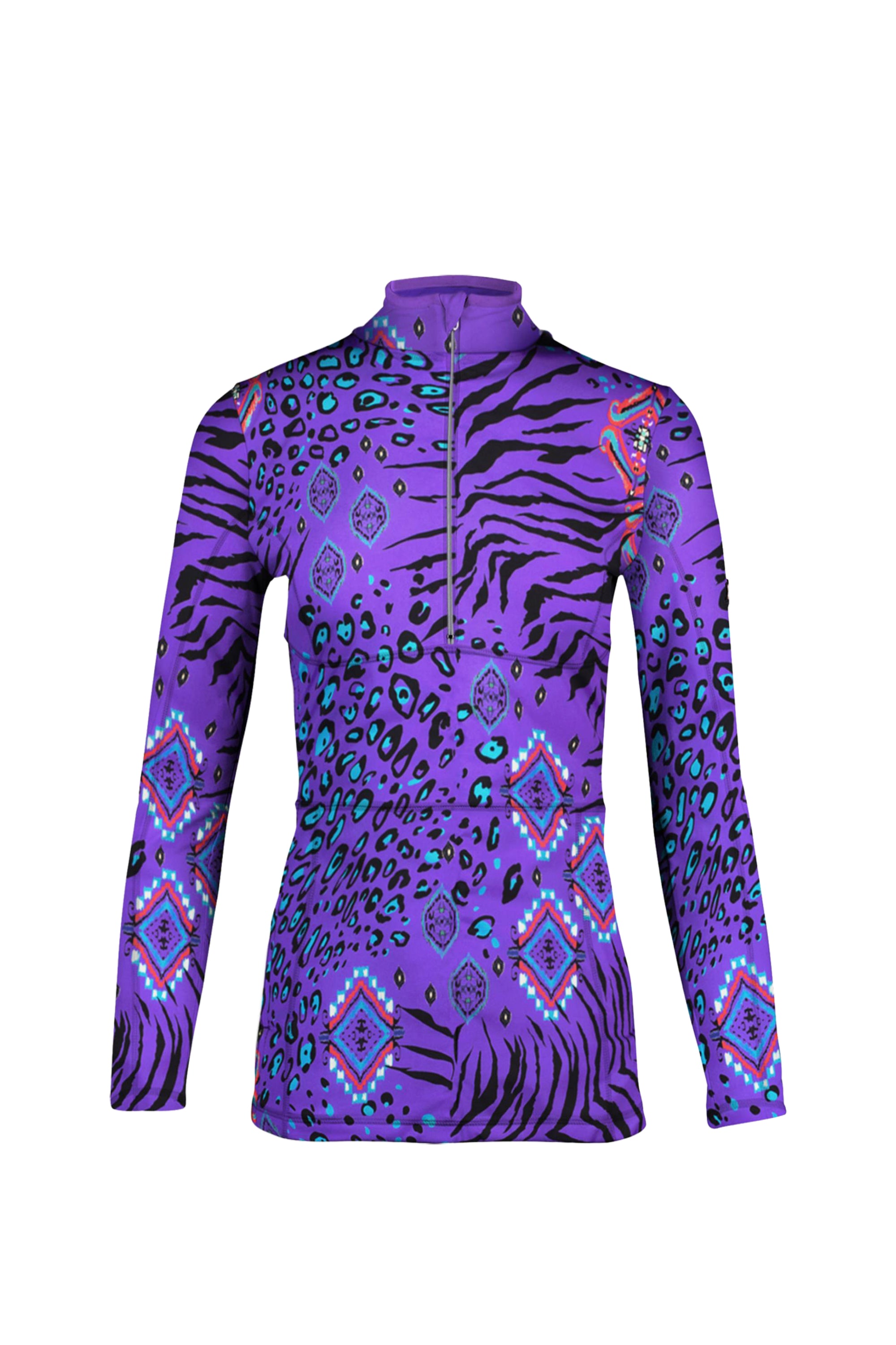 Pull Ginger à imprimé - Violet