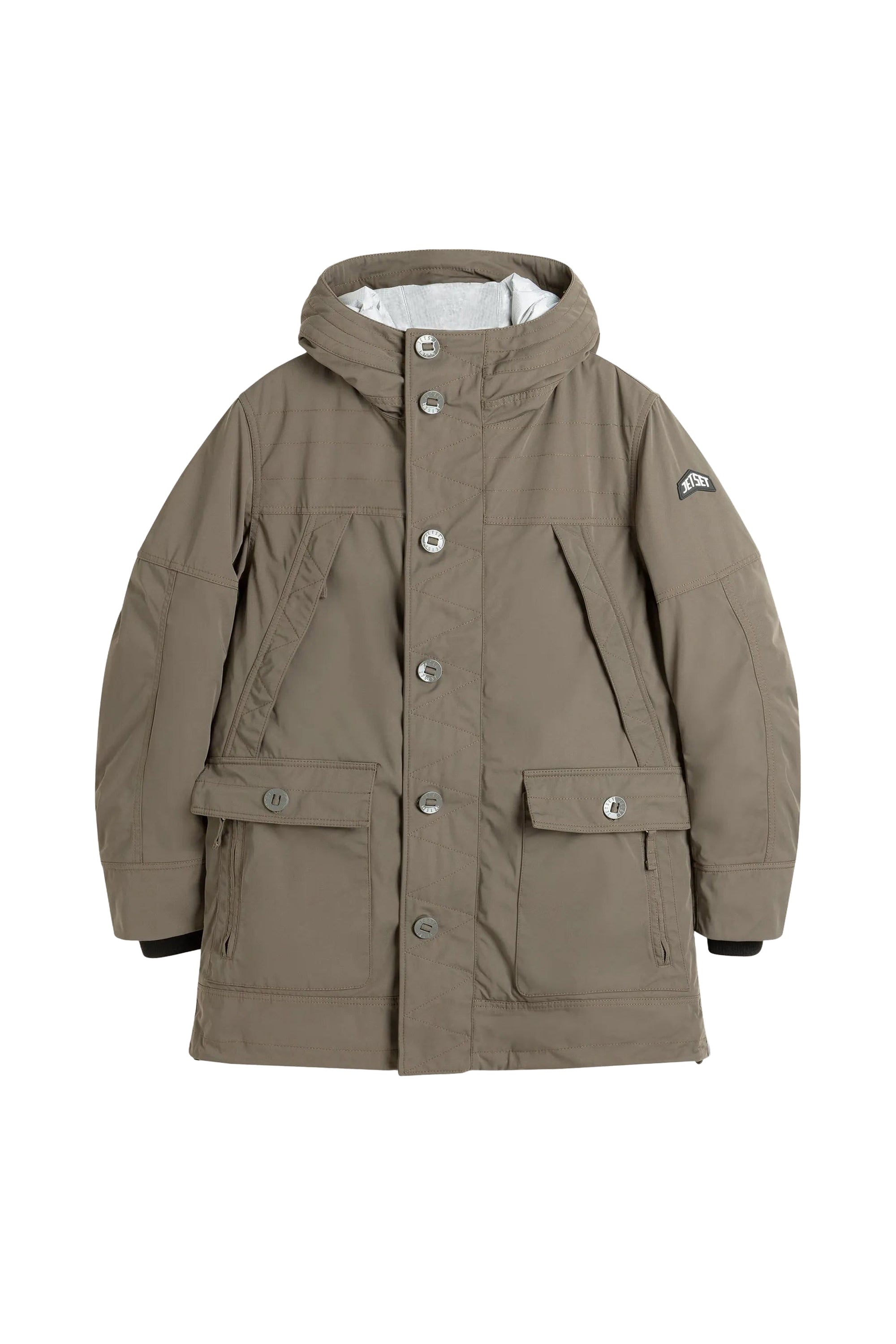 Manteau Sam à capuche - Gris