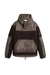 Sweatshirt en polaire Jared - Marron