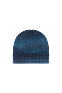 Bonnet Gaia en laine - Bleu