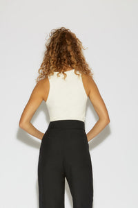 Débardeur Milo en coton - Offwhite