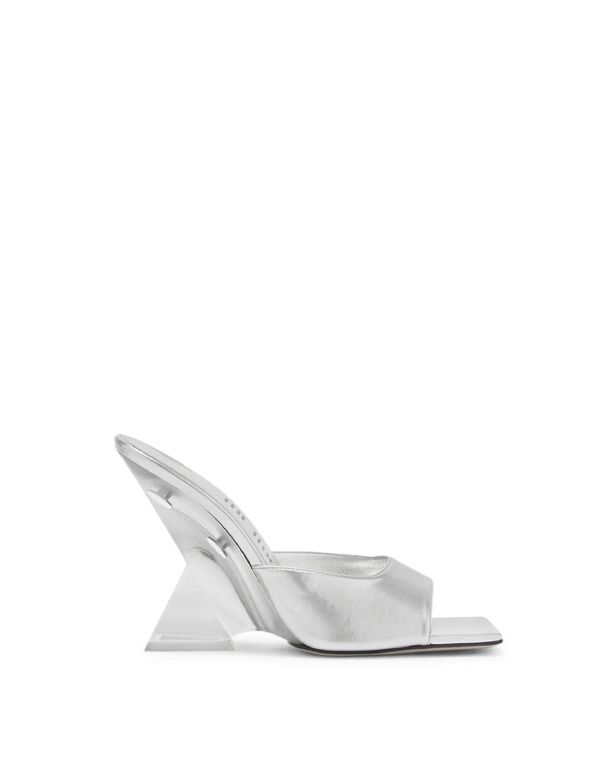 Mules Cheope 105 - Silver & Crystal