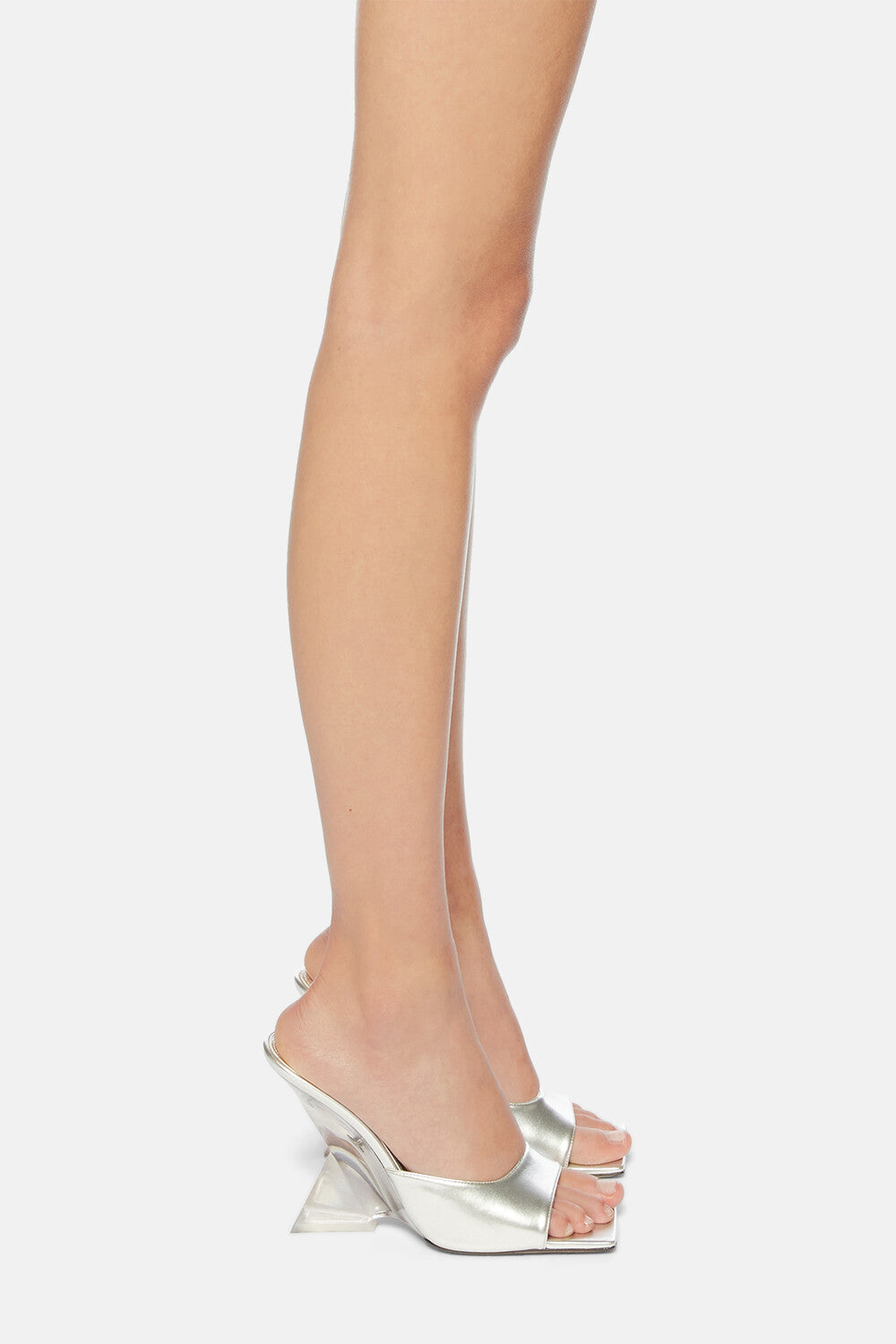 Mules Cheope 105 - Silver & Crystal