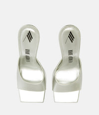 Mules Cheope 105 - Silver & Crystal