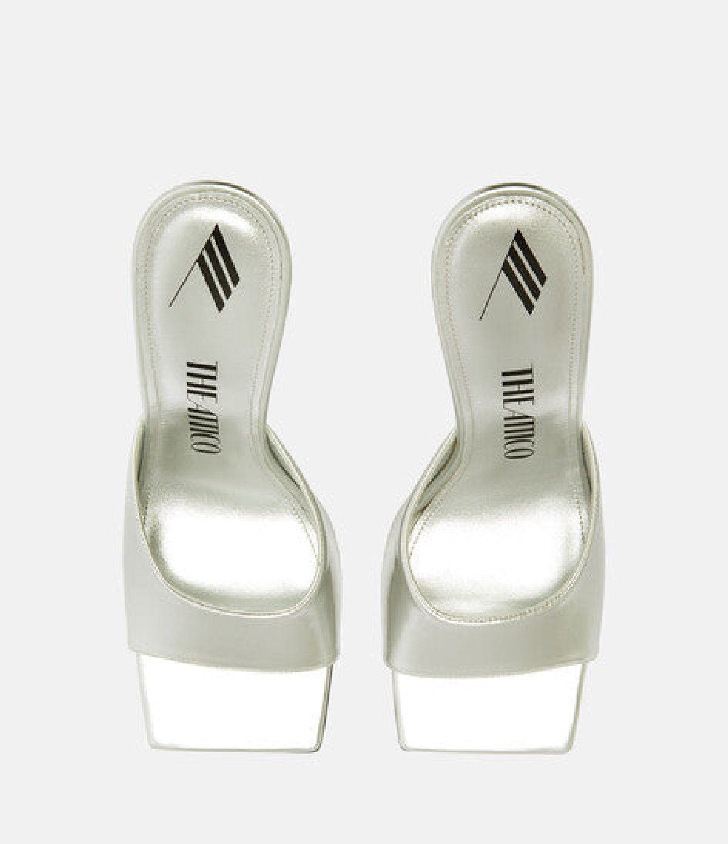 Mules Cheope 105 - Silver & Crystal