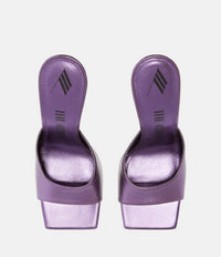 Mules Cheope 105 en cuir - Purple
