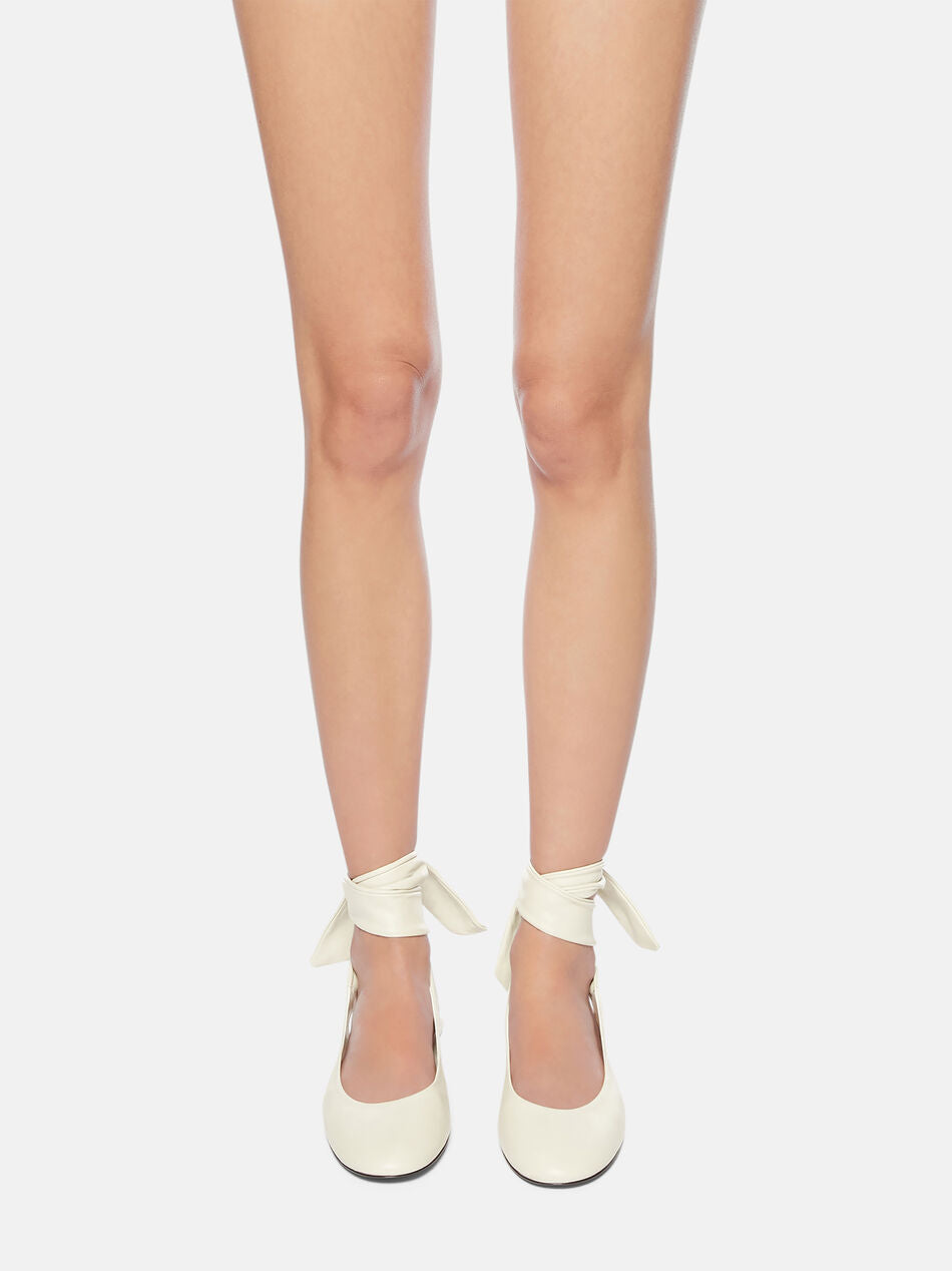 Ballerines plates Cloe - White